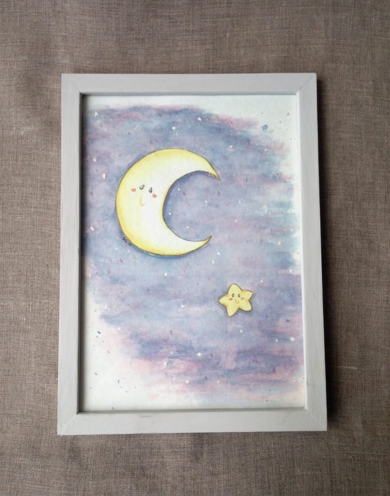 Goodnight Moon Nursery Painting